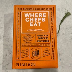 Anthropologie book: Where Chefs Eat